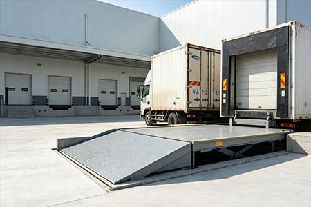 Hydraulic dock leveler