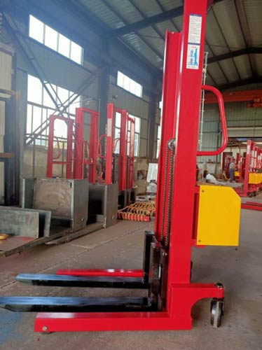 Semi‑electric stacker procurement