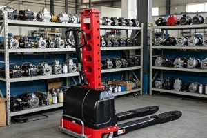 Electric Self‑loading Stacker | Electric Forklift Manufacturer