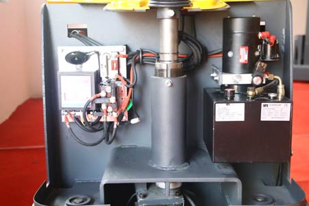 Stand‑on reach forklift battery