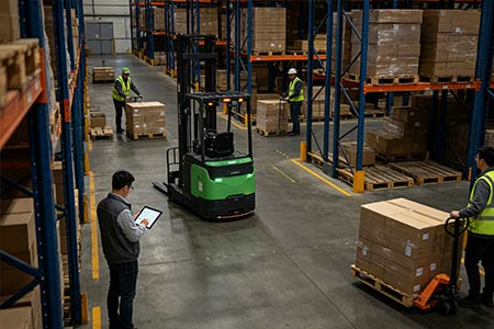 Intelligent handling robot