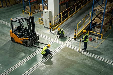 Unmanned AGV forklift