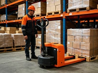 Features & Warehouse Application Of Electric Double Pallet Jack
