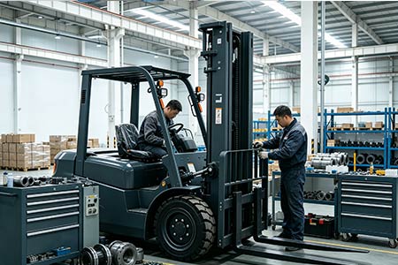 Forklift with reliable quality