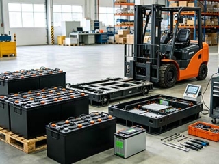 Lithium‑ion VS Lead‑Acid Battery For Electric Warehouse Forklift