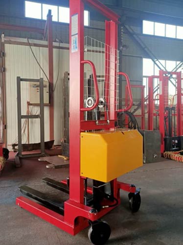 Semi-electric stacker pricing