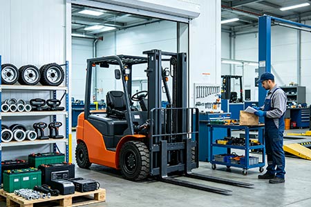 domestic warehouse forklift brand