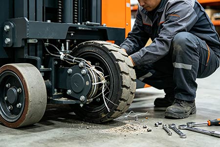 Stand-on Stacker Service