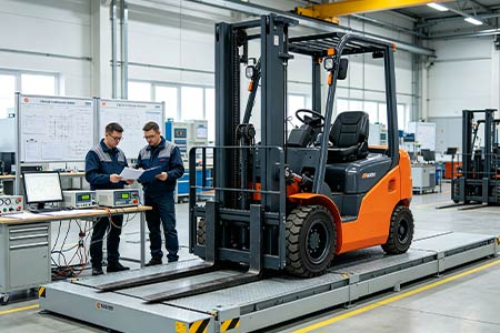 Export of Warehouse Forklifts