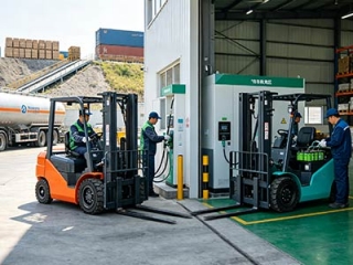 Comparison of Diesel and Electric Forklifts for Warehouse Selection