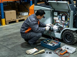 3 Daily Maintenance Tips for Stand-on Reach Electric Stacker