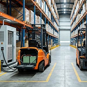 4 Comparison Points of Newnewton Lithium & Lead-acid Warehouse Forklifts