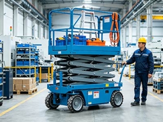Advantages of 6m Mobile Electric Scissor Lift for Indoor Factory Maintenance