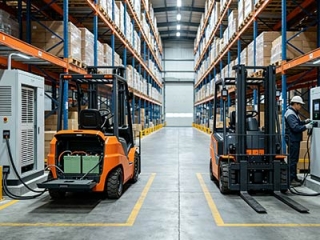 4 Comparison Points of Newnewton Lithium & Lead-acid Warehouse Forklifts