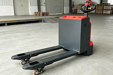 Warehouse Transfer Application of Walk-behind Electric Pallet Jack