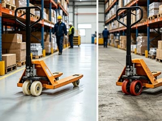 Nylon Wheel vs PU Wheel for Manual Pallet Jack, Selection Guide