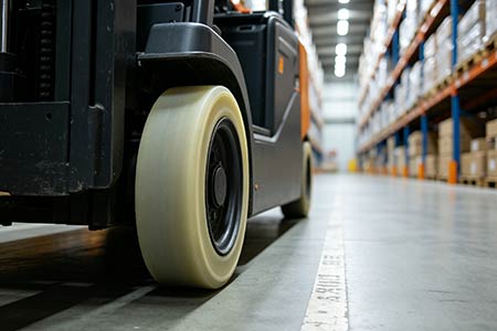 5 Key Notes for Warehouse Forklift Polyurethane Tire Replacement