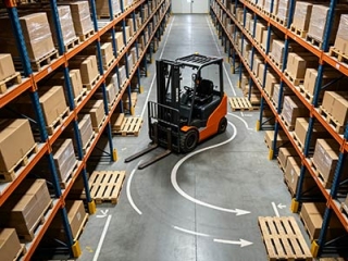 4 Key Points of Forklift Turning Radius for Warehouse Rack Planning