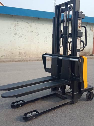 Semi-Electric Hydraulic Stacker Price Guide For Warehouse