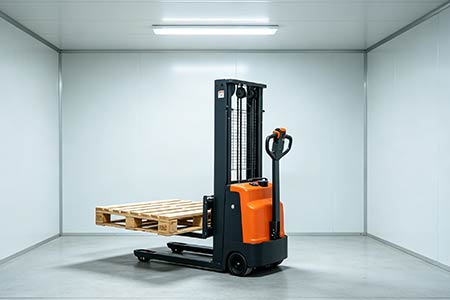 Price of semi electric stacker