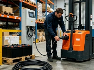 Safety Guide for Indoor Charging of Walk-behind Electric Stacker