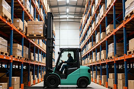 4-Wheel Electric Forklift Manufacturer