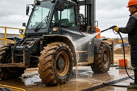 All Terrain Rough Terrain Forklift