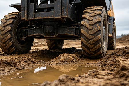 4WD Rough Terrain Forklift