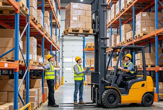 Small Warehouse Forklift