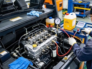 3 Steps To Troubleshoot Black Smoke Of Fuel Forklift, Reduce Equipment Loss