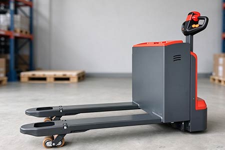 Narrow Aisle Walk-behind Electric Pallet Jack