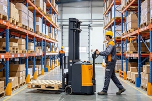 Stand-on VS Walk-behind Counterbalance Stacker Selection Guide