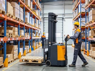 Stand-on VS Walk-behind Counterbalance Stacker Selection Guide