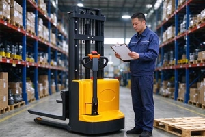 Do You Need a Forklift License for Walk-behind Electric Stacker