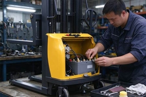 What To Do When Semi-Electric Stacker Runs Out of Power