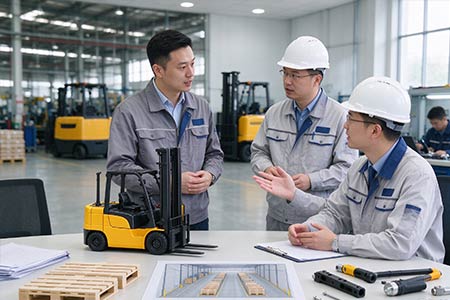 Taizhou source forklift factory