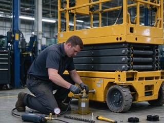 Scissor Lift Safety Precautions, Mobile Scissor Lift Platform