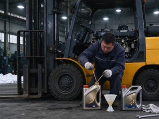 How to Maintain Internal Combustion Forklift in Cold Winter