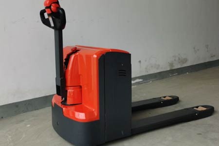 Walk-behind electric pallet truck