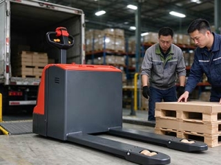 Rider Electric Pallet Truck: Direct Supply From Warehouse Equipment Factory