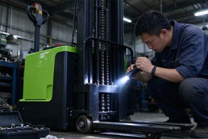 Narrow Aisle Stacker Forklift Custom Manufacturer for Warehouse