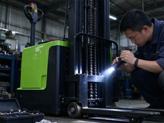 Narrow Aisle Stacker Forklift Custom Manufacturer for Warehouse