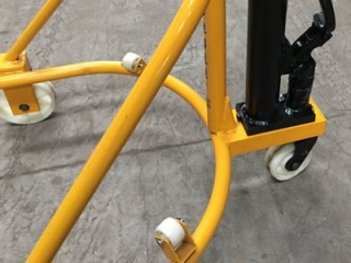 Electric Rider Drum Handler, Rider Full Electric Pallet Truck