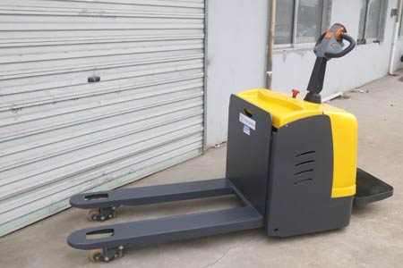 Electric double pallet truck