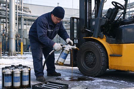 Cold Start for IC Forklift