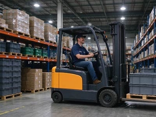 Compact Electric Forklift For Narrow Warehouse From Newnewton Factory